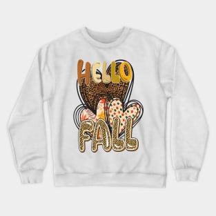 hello fall Crewneck Sweatshirt